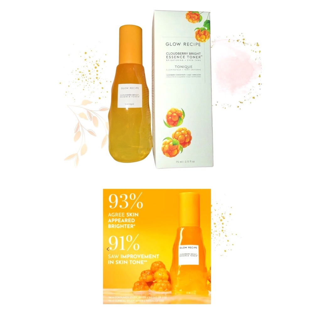 Glow Recipe - Cloudberry Bright Essence Toner 75ml 2.5oz - *NEW IN BOX*
